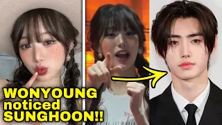 IVE’s Wonyoung goes viral for her reaction to seeing ENHYPEN’s Sunghoon #kpop