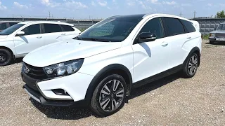 ЖУТКИЙ ДЕФИЦИТ ВЕСТ НА ВАРИАТОРЕ! Ждал 3 месяца новую LADA VESTA SW CROSS 2021 в серии [BLACK]