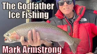 Ice Fishing ''The Godfather'' INTERVIEW With the LEGENDARY Mark Armstrong of ICE FIRE