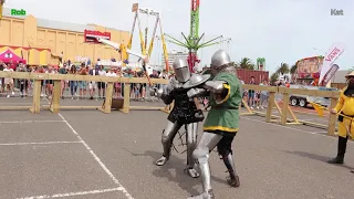 Kat's First Fight in Armour - St Kilda Fest 9/2/20