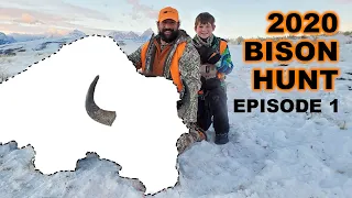 The Bison Hunt 2020 Begins! Free Range Wyoming Bison | Ep1