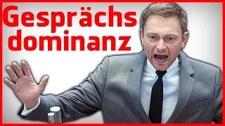 Wie Christian Lindner Gegner rhetorisch zerlegt - Gesprächsdominanz