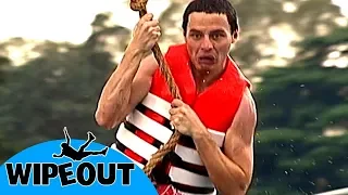 FEAR is written all over his face 😂 | Season 1 Episode 8 | Total Wipeout Official