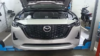 MAZDA CX 60 зняття переднього бампера