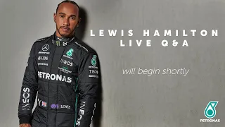 PETRONAS Motorsports Live Q&A with Lewis Hamilton at Expo 2020 Dubai