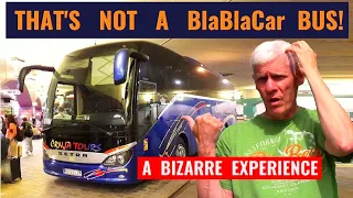 A TOTALLY BIZARRE EXPERIENCE! (but memorable) BlaBlaCar Bus or was it Crnja Tours Paris-Brussels