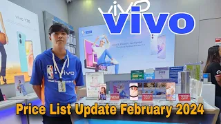 VIVO Price List Update February 2024 / Vivo Y27s, Y27 / Vivo V29 Series  / Vivo Y Series