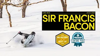 LINE 2020/2021 Sir Francis Bacon Skis - Versatility and Playfulness From Groomers to Powder to Park