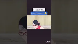 ella sin duda es la hija de Sakura Uchiha y Sasuke Uchiha 💪💪