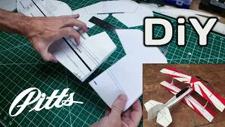 Building a Custom Pitts 3D Fomie RC Airplane DIY
