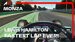 Lewis Hamilton sets the FASTEST lap in F1 History! | 2020 Italian Grand Prix