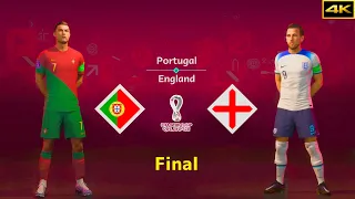 FIFA 23 - PORTUGAL vs. ENGLAND - FIFA WORLD CUP FINAL - [4K]