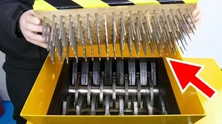 WHAT HAPPENS IF YOU DROP NAIL BED INTO THE SHREDDING MACHINE?