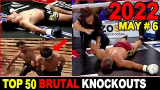 Top 50 MUAYTHAI•MMA•BOXING•KICKBOX Best Knockouts ► MAY 2022 #6