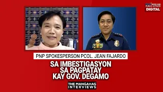 PNP Spox PCol. Jean Fajardo sa imbestigasyon sa pagpatay kay Gov. Degamo | The Mangahas Interviews