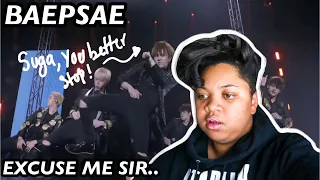 I WAS NOT READY FOR ALL OF THAT | BTS - Baepsae LYRICS & LIVE PERFORMANCE  (REACTION)