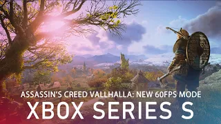 New 60fps mode for Assassin's Creed Valhalla on Xbox Series S
