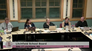 School Board 9/21/22