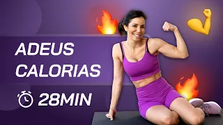 Treino Completo para queimar calorias e endurecer seu corpo em casa - Carol Borba