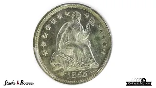 Stunning 1855 Seated Liberty Half Dime in MS-67 (PCGS) Among the Incredible Coin in Stack's Auction