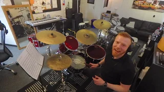 How to Play "Don't Look Back In Anger" by Oasis on Drums: Note-For-Note Drum Cover