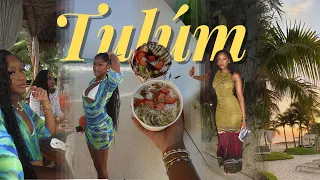 TULUM GIRLS' TRIP TRAVEL VLOG | beach club, cenote, going out, tulum restaurants
