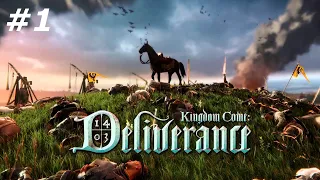 Kingdom Come Deliverance  + все DLC + русская озвучка  (1 серия)  Полное прохождение игры