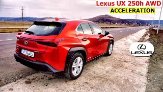 Lexus UX 250h acceleration 0-100, 1/4 mile, 60-100, 80-120 | 2022 model | AWD | GPS results