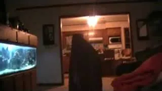 scary ghost caught on shaq and jesus camera