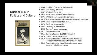 Sheila Jasanoff presentation - Nuclear Risk, STS, and the Democratic Imagination