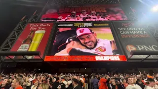 Baltimore Orioles last out, clinch AL East and 100th win 09/28/23