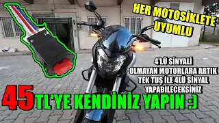 DOMİNAR 250 'YE ÇOK UYGUN FİYATA 4'LÜ FLAŞÖR YAPTIK !!