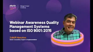 Webinar Awareness Quality Management System ISO 9001:2015 - dilatih.co