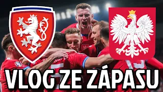 ČESKO vs POLSKO - EURO 2024 Kvalifikace  | VLOG | Naprosto úchvatný zápas se vším všudy⁉️😱🤩