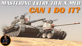 Acing Every Medium | Tier X Medium Challenge | WoT Blitz