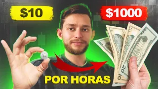 De $10 A $1000 EN OPCIONES BINARIAS | ESTRATEGIA DE TRADING - Quotex & IQoption