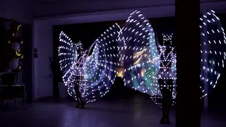 ART-SHOW DISAR: /Красивое светодиодное шоу на свадьбу/Led show,Pixel show,Laser show,Fire show