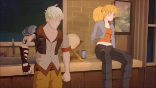 Professor Port and Professor Oobleck visit the Xiao Long houshold (RWBY Volume 4)