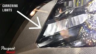 NEW Peugeot 3008 - 5008 GT Headlight Cornering Light
