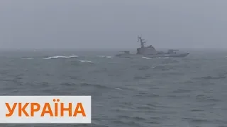 Украинские моряки провели военные учения в акватории Азовского моря