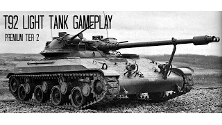 T92 Light tank - Tank in actions