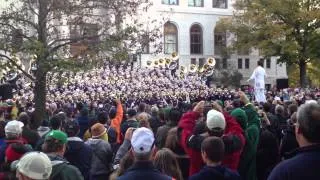 Chicago with the Notre Dame Marching Band