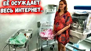 В 51 год она родила ТРОЙНЮ и впервые стала мамой. Теперь молодую маму ОСУЖДАЕТ весь Интернет!