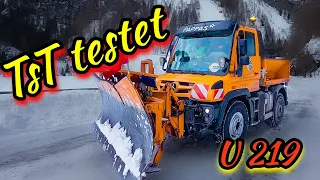 ❄️ # winter service❄️ # snow removal ❄️TsT tests🧐 🛻 #unimog U219 🛻 40,000 subscription special 🤗😱🥳