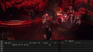 RHCP - Black Summer solo at The Show Jimmy Fallon 2022