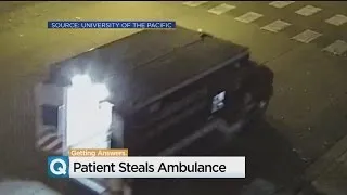 Police: Hospital Patient Steals Ambulance, Leads Sacramento Cops On Chase