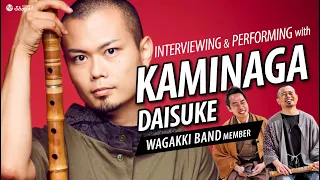 The True Reason Why He Started the Shakuhachi Flute ft. Kaminaga Daisuke of Wagakki Band