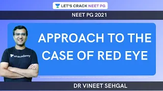 Approach to the Case of Red Eye  |  NEET-PG 2021 | Vineet Sehgal