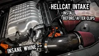 Legmaker Intake Install & Before/After - Challenger Hellcat/Redeye