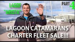 Charter catamarans FOR SALE, fleet sale PART 4 Lagoon 450F ARISTA